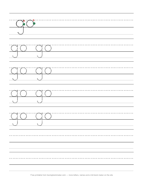 Sight word go tracing worksheet